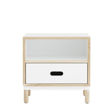 Normann Copenhagen Kabino bedside table, white