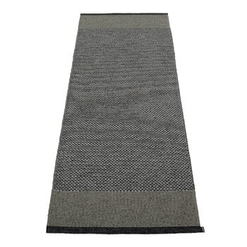 Pappelina Edit rug, 70 x 200 cm, black
