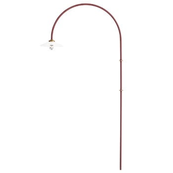valerie_objects Lampada Hanging Lamp n2, rosso minio