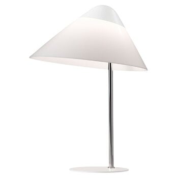 Pandul Lampe de table Opala Midi, blanc