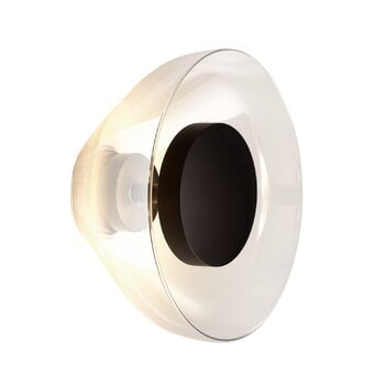 Wall lamps, Aura wall lamp, clear, Black