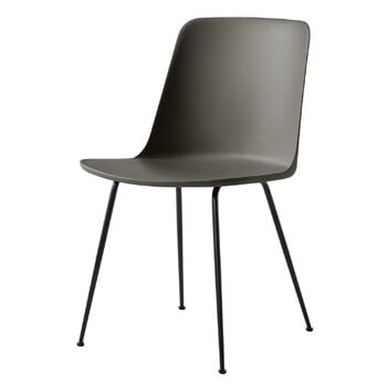 &Tradition Rely HW6 chair, black - stone grey
