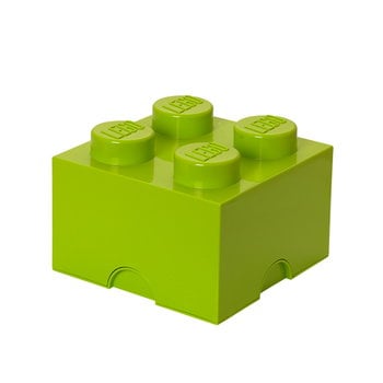 Room Copenhagen Lego Storage Brick 4, lime