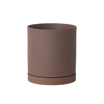 ferm LIVING Sekki pot, M, rust
