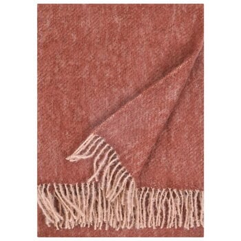 Lapuan Kankurit Couverture en mohair Revontuli, powder - maroon