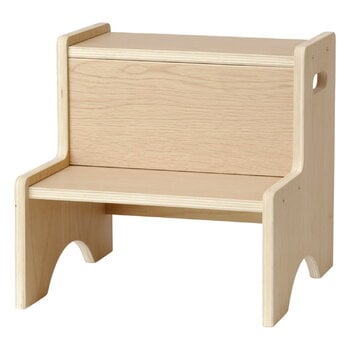 Kids' furniture, Step Up step ladder, oak, Natural