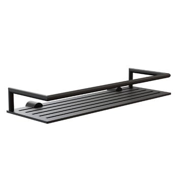 Bathroom accessories, Nova2 shower shelf 4, black, Black