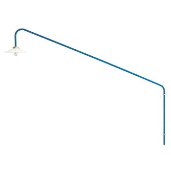 Wall lamps, Hanging Lamp N°1, dimmable, blue, Blue