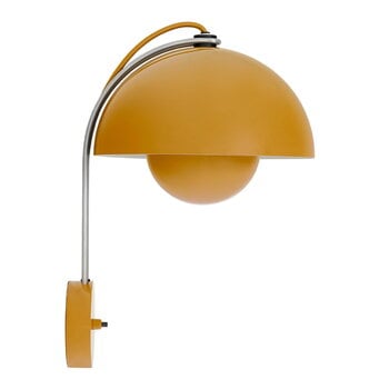 &Tradition Flowerpot VP8 wall lamp, mustard