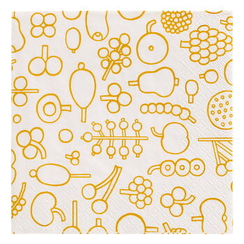 Iittala OTC Frutta Papierserviette, 33 cm, Gelb