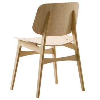 Fredericia Søborg stol 3050, träbas - lackerad ek