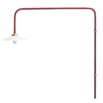 valerie_objects Hanging Lamp N°5, dimmable, menie red