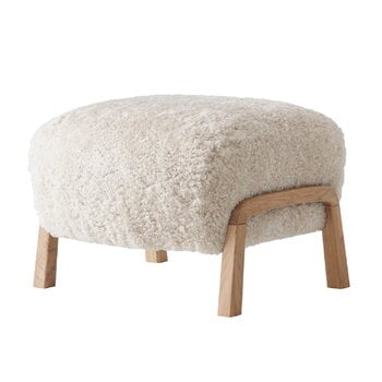 &Tradition Pouf Wulff ATD3, Moonlight - rovere