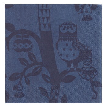 Iittala Taika paper napkin 33 cm, blue