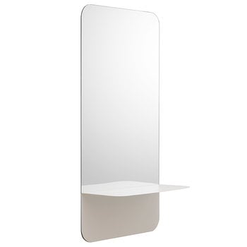 Normann Copenhagen Horizon mirror vertical, white