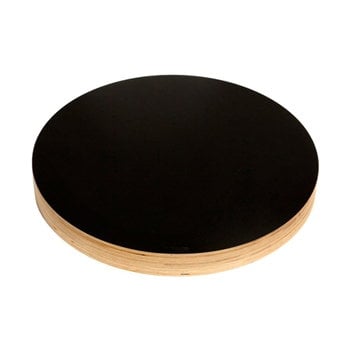 Kotonadesign Lavagna magnetica rotonda, 40 cm, nera