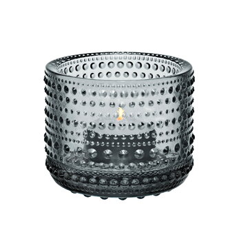 Iittala Kastehelmi Teelichthalter, 64 mm, Grau