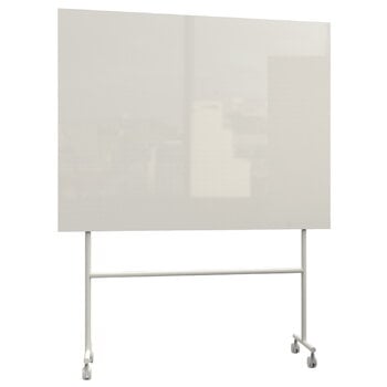 Lintex Mono Mobile glassboard, 150,7 x 196 cm, light grey