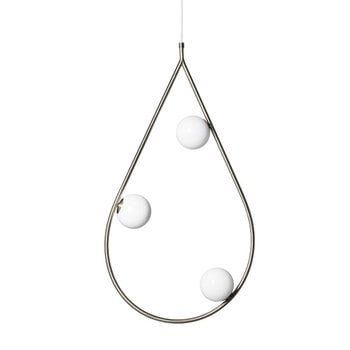 Suspensions, Suspension Pearls 80, nickel, Argent