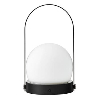 Éclairages portatifs, Lampe de table portable Carrie pour l’extérieur, noir, Noir