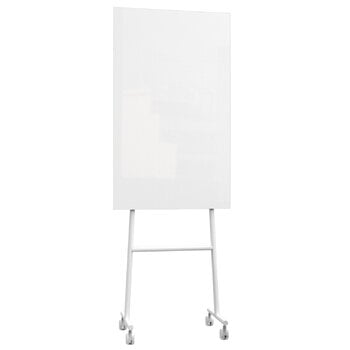 Anslagstavlor & whiteboards, Mono Mobile glastavla, 70,7 x 196 cm, vit, Vit