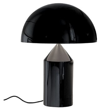 Oluce Atollo 233 table lamp, black