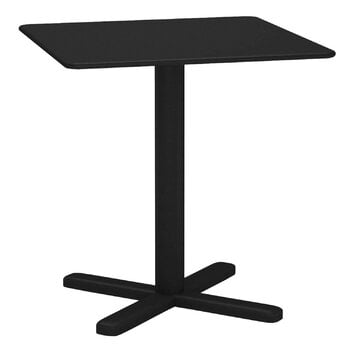 Emu Darwin Tisch, 70 x 70 cm, schwarz