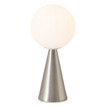FontanaArte Bilia Mini table lamp, nickel