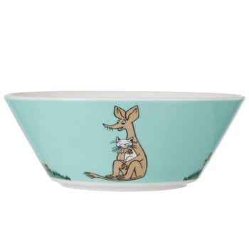 Arabia Moomin bowl, Sniff, green