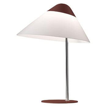 Pandul Lampe de table Opala Midi, bordeaux