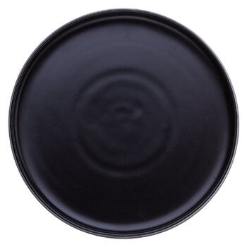 Vaidava Ceramics Assiette plate Eclipse 34 cm, noir