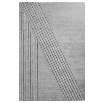 Woud Kyoto matta, 200 x 300 cm, grå