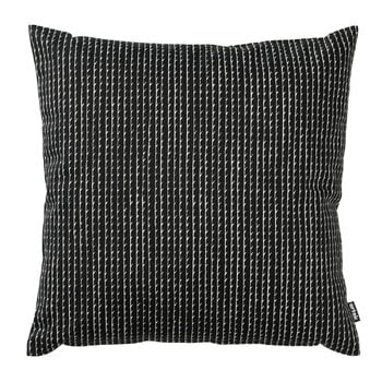 Fodere per cuscino, Fodera per cuscino Rivi 40 x 40 cm, nero - bianco, Nero