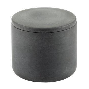 Serax Cose container with lid, round, S, dark grey