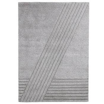 Woud Kyoto matto, 170 x 240 cm, harmaa