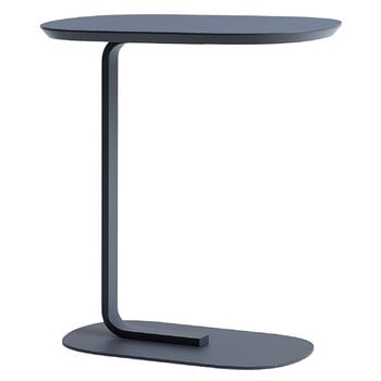 Muuto Table d’appoint Relate, h. 60,5 cm, gris-bleu