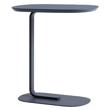 Muuto Relate Beistelltisch, Höhe: 60,5 cm, Blaugrau