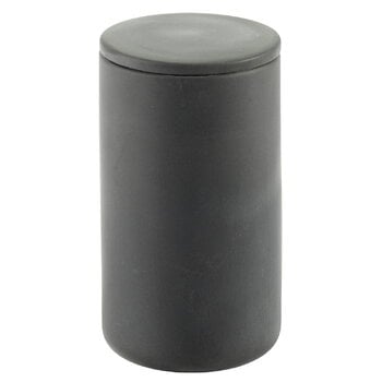 Serax Pot rond avec couvercle Cose, L, gris foncé
