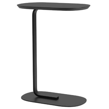 Muuto Relate side table, h. 73,5 cm, black