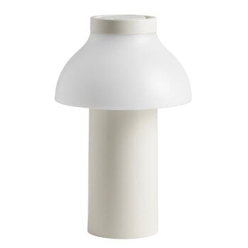 Belysning, PC Portable bärbar bordslampa, cream white, Vit