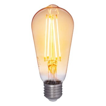 Airam Decor Amber LED Edison lampa 5W E27 380lm, dimbar