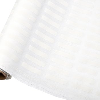 Artek fabrics, Siena cotton fabric, 150 x 300 cm, white, White