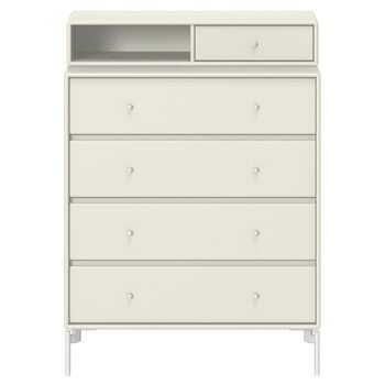 Montana Furniture Keep chest of drawers, Snow legs - 150 Vanilla