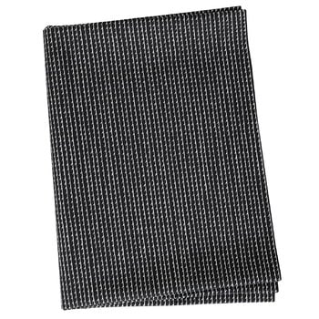 Artek Tessuto di cotone Rivi, 150 x 300 cm, nero - bianco
