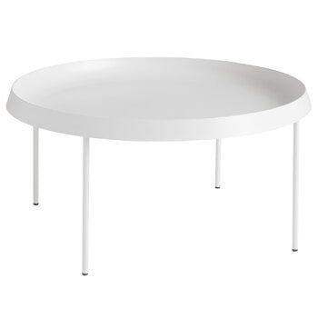 HAY Table basse Tulou 75 cm, blanc cassé