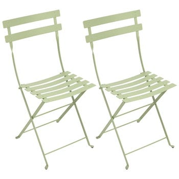 Fermob Bistro Metal tuoli, 2 kpl, willow green