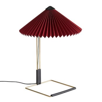 HAY Matin table lamp, small, oxide red