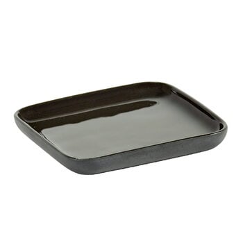 Bathroom accessories, Cose tray square, dark grey, Gray