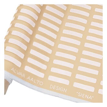 Artek Siena canvas cotton fabric, 150 x 300 cm, sand - white