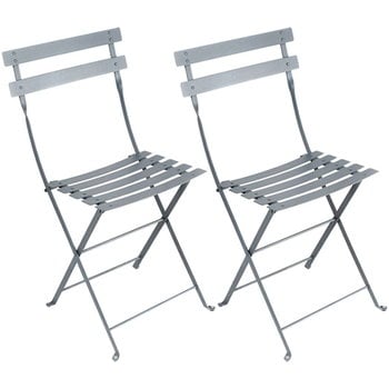 Fermob Bistro Metal chair, 2 pcs, storm grey